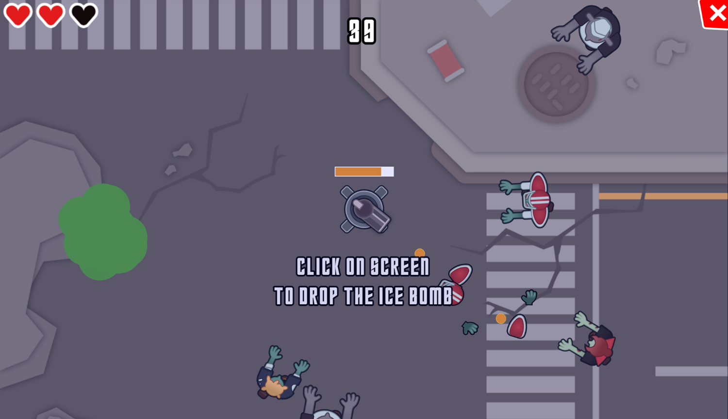 Zombies Are Coming Game Power Up Screenshot.