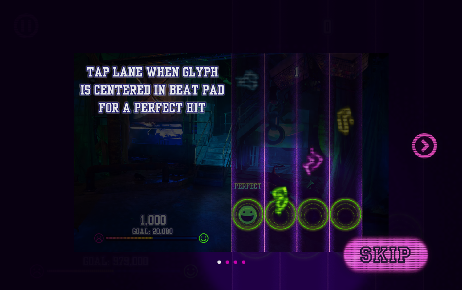 Zombies Zom-Beatz Game How To Play Screenshot.