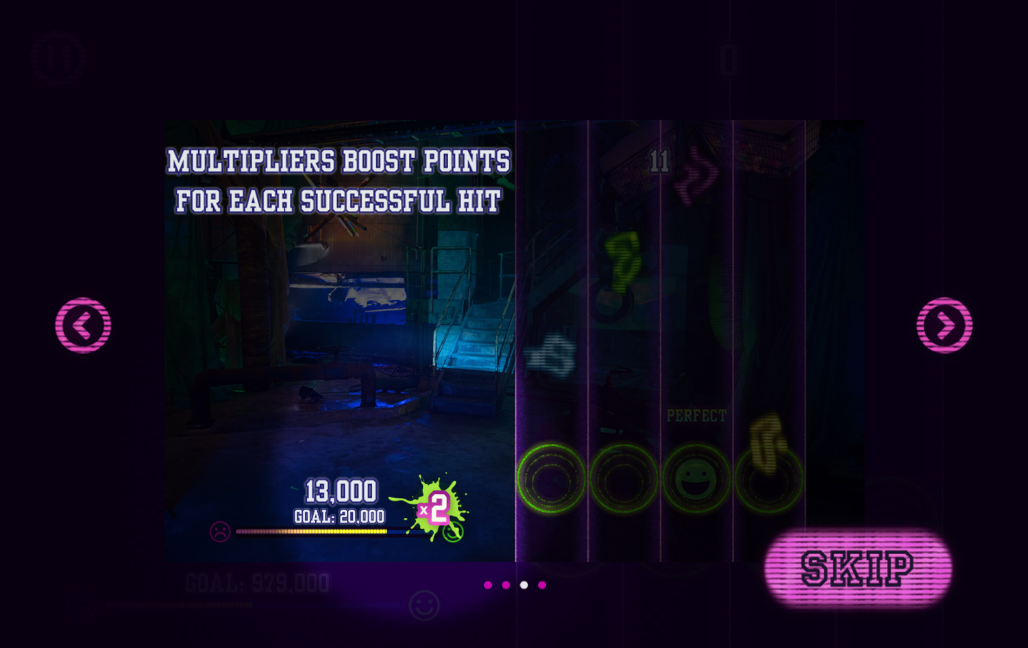 Zombies Zom-Beatz Game Play Tips Screenshot.