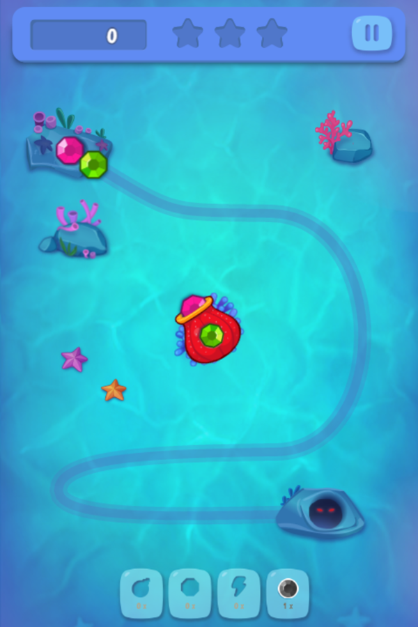 Zumba Ocean Game Level Start Screenshot.
