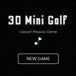 3D Mini Golf.