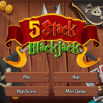 5 Stack Blackjack Game.