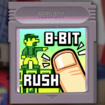 8-Bit Rush game.