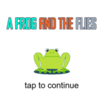 A Frog And The Flies.