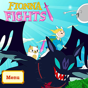 Adventure Time Fiona Fights.