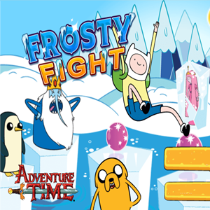 Adventure Time Frosty Fight Game.