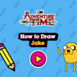 Adventure Time How to Draw Jake.