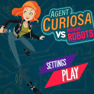 Agent Curiosa vs Rogue Robots.