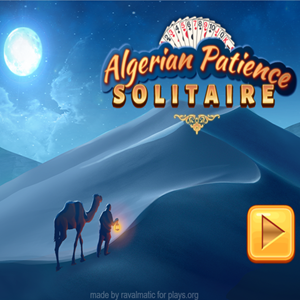 Algerian Patience Solitaire Game.