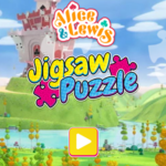 Alice and Lewis Jigsaw Puzzle.