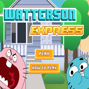 Amazing World of Gumball Watterson Express Game.