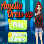 Amelia Dress Up Game.