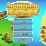 American Euchre Game.