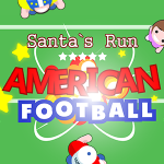 Santa's Run American Football.