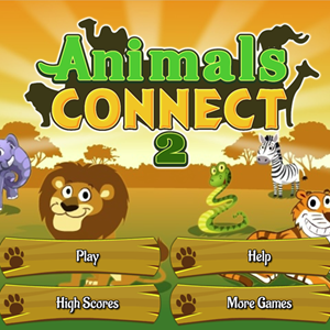 Animals Connect 2 game.