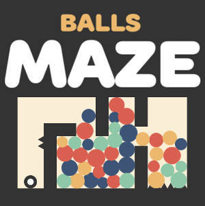 Balls Maze game.