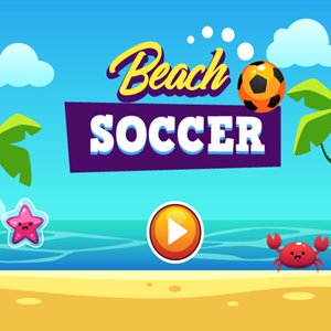 Beach Soccer game.