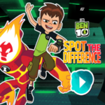 Ben 10 Spot the Difference.