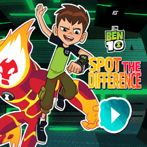 Ben 10 Spot the Difference.
