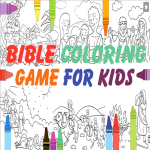 Bible Coloring Book for Kids.