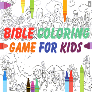 Bible Coloring Book for Kids.
