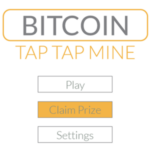 Bitcoin Tap Tap Mine game.
