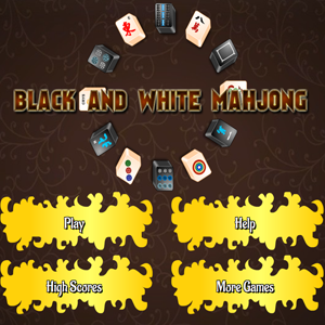 Black and White Mahjong.