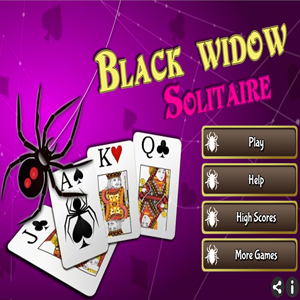 Black Widow Solitaire game.