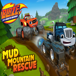 Blaze and the Monster Machines Mud Mountain Rescue Game.