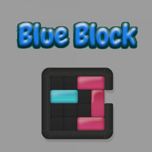 Blue Block Game.