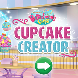 Butterbean's Cafe Cupcake Creator Game.