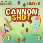 Cannon Shot Game.