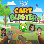 Disney Now Cart Blaster Game.
