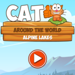 Cat Around the World Alpine Lakes.