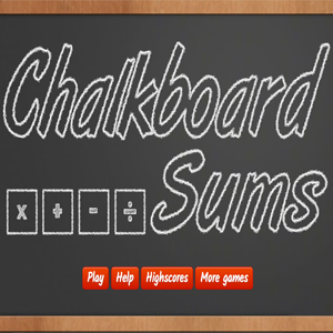 Chalkboard Sums.