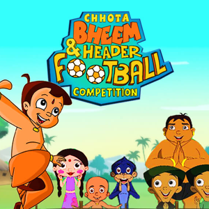 Chhota Bheem and Header Football Competition.