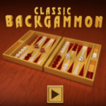 Classic Backgammon Game.