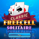 Classic Freecell Solitaire.