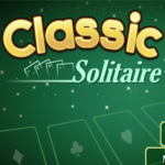 Classic Solitaire Game.