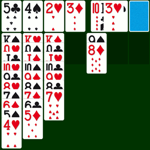 Classic Solitaire Card Video Game.
