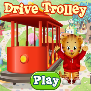 Daniel Tigers Neighborhood Drive Trolley.