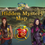 Descendants Hidden Mystery Map.