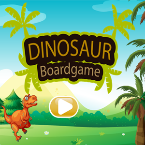 Dinosaur Board Game.