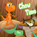Dinosaur Train Chow Time game.
