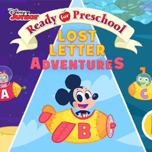 Disney Jr Lost Letter Adventures.