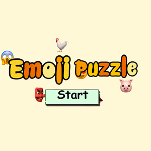 Emoji Puzzle game.