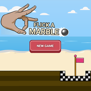 Flick a Marble game.