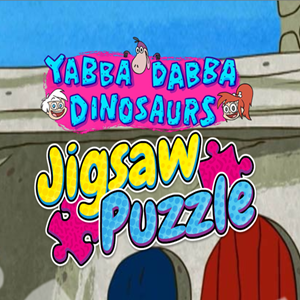 Flintstones Yabba Dabba Dinosaurs Jigsaw Puzzle Game.