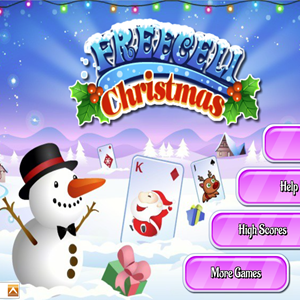 Freecell Christmas game.