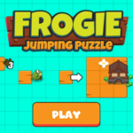 Frogie Jumping Puzzle.